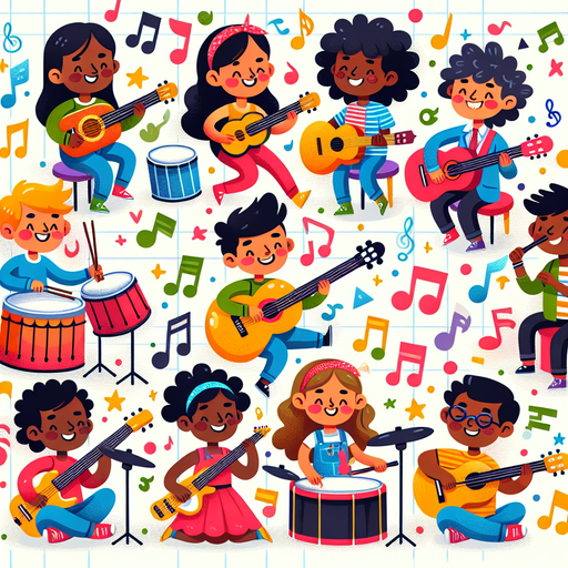 Joyful Music Makers Paint By Diamonds