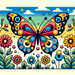 Blossoming Butterfly Diamonded Painting Kits