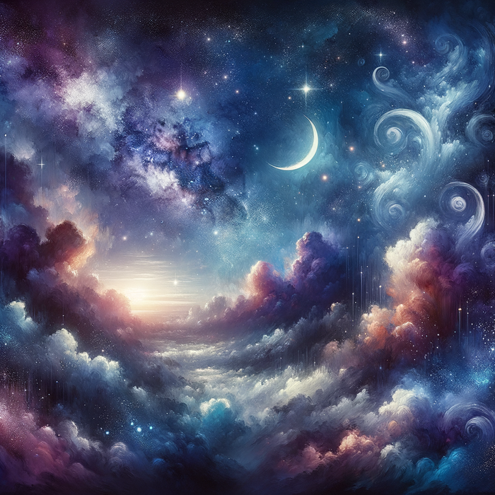 Celestial Night Sky 5D DIY Paint By Diamond Kit