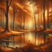 Mystic Autumn Woods Paint By Color