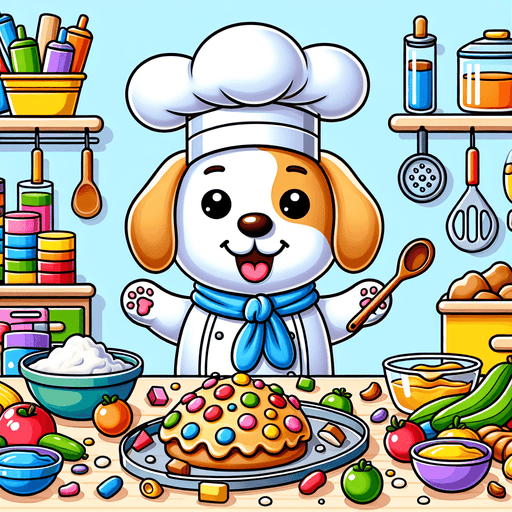 Jolly Chef Dog Paint By Diamonds Art