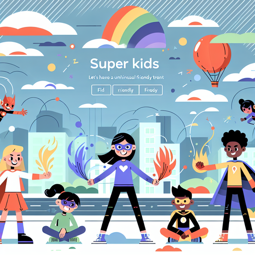 Super Kids Save The Day Paint By Diamond