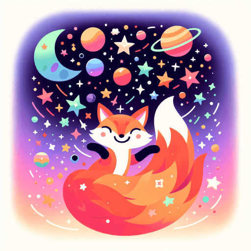 Comet The Cosmic Fox Painting By Diamonds Kit