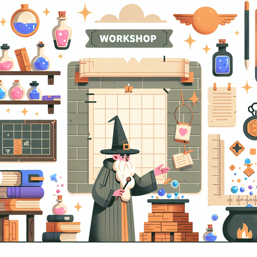 Wacky Wizard Workshop Painting Diamond Kit