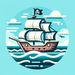 Sailing Pirate Treasure Hunt Paint By Diamonds Art