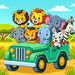 Super Silly Safari Paint By Diamond