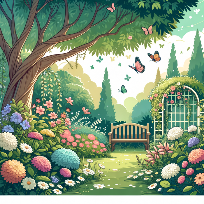 Secret Garden Hideaway Paint By Diamond