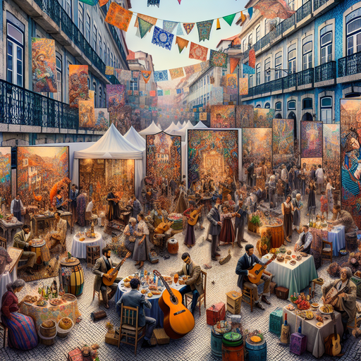 Semana Da Cultura Portuguesa - Lisbon Paint By Diamonds Art