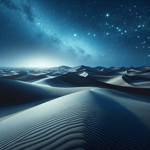 Mysterious Desert Night Paint By Diamonds
