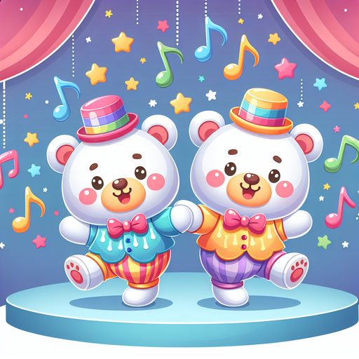 Dancing Bears Diamonded Painting Kits