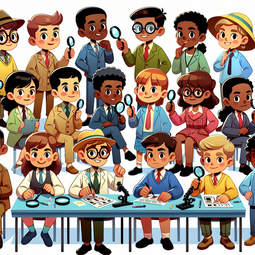 Super Sleuth Detective Agency Diamonded Painting Kits