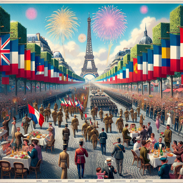 Bastille Day Festival Paint By Color