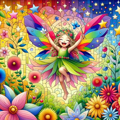 Joyful Fairy Painting Diamond Kit