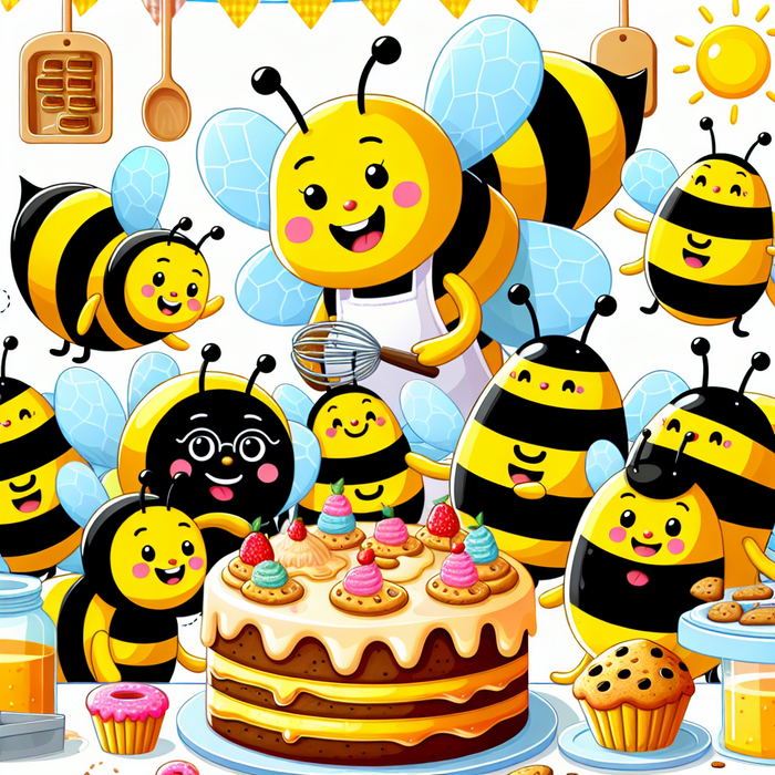 Buzzy Bee Bakery Paint By Diamonds Kits