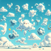 Fluffy Cloud Circus Paint By Diamonds