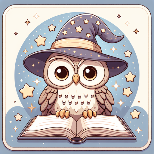 Friendly Wizard Owl Paint By Diamonds Kits