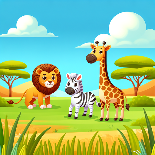 Wild Safari Journey Paint By Diamond