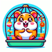 Funny Hamster Paint By Diamonds