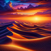 Serene Desert Sunset Paint By Diamond