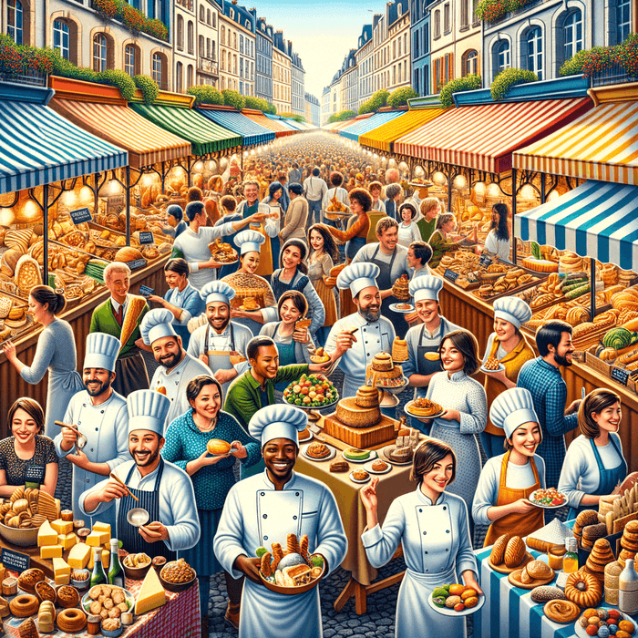 La Fête De La Gastronomie Paint By Diamonds