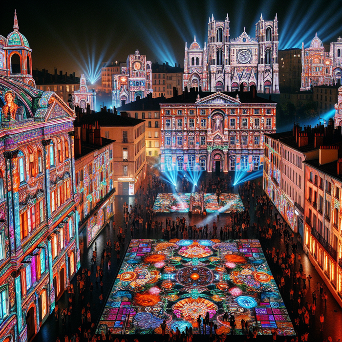 Fête Des Lumières - Lyon Paint By Diamond