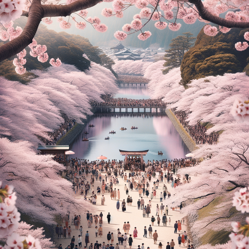 National Cherry Blossom Festival - USA Paint By Diamond