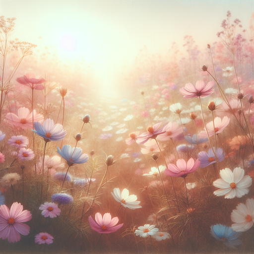 Blissful Meadow Tranquility Diamond Painting