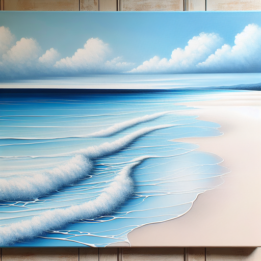 Elegant Seaside Serenity Diamonded Painting Kits