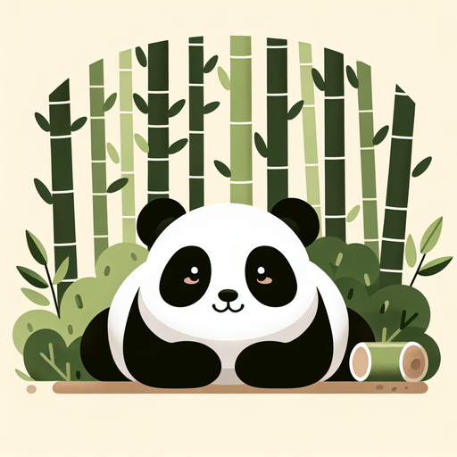 Panda's Bamboo Retreat DIY Paint By Diamonds