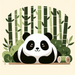 Panda's Bamboo Retreat DIY Paint By Diamonds