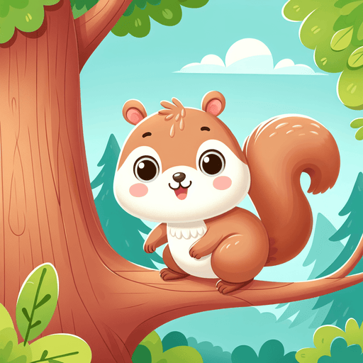 Adventurous Squirrel Painting By Diamonds Kit