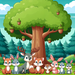 Forest Friends Adventure Diamond Painting