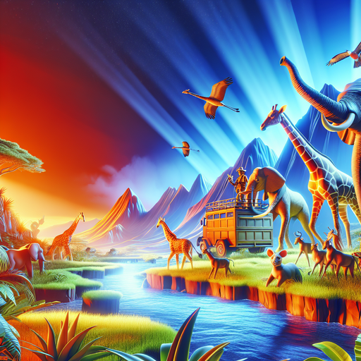 Wildlife Expedition Trek Diamond Painting