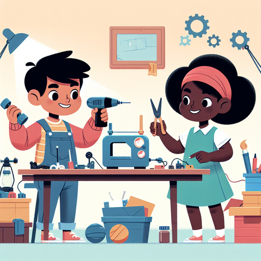 Little Engineer Workshop Painting Diamond Kit