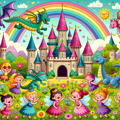 Joyful Fantasy Kingdom Diamond Painting