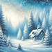 Enchanting Winter Landscape Paint By Diamonds Art