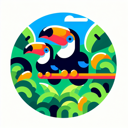 Tropical Toucan Trio Painting By Diamonds Kit