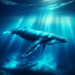 Whale's Graceful Journey Paint By Diamond