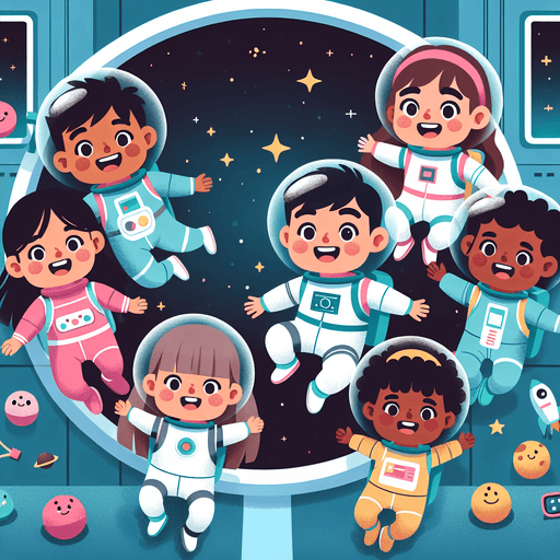 Outer Space Playtime Painting By Diamonds Kit