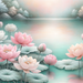 Elegant Lotus Serenity Diamonded Painting Kits