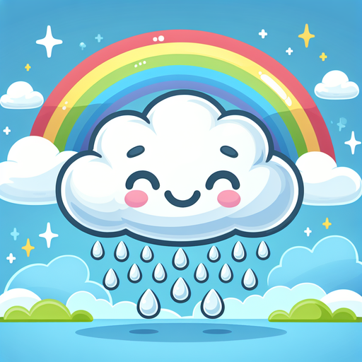 Sunny Smiling Cloud DIY Paint By Diamonds