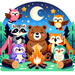 Cute Critters Camping Diamond Painting