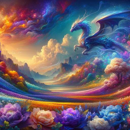 Ethereal Dragon Dreamscape Paint By Diamonds Kits