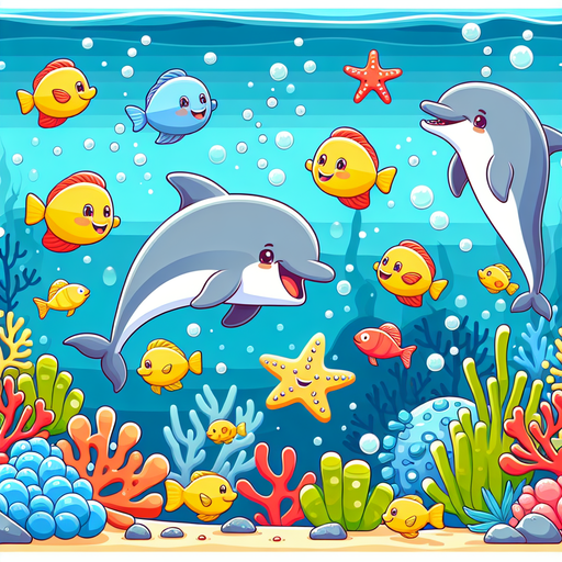 Fantastic Ocean Adventure Paint By Color