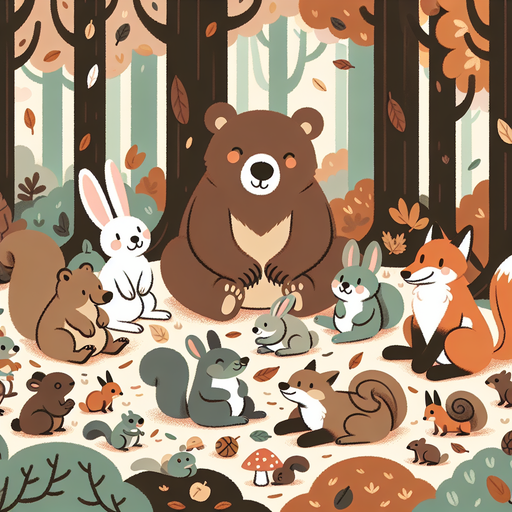 Cuddle Cub Forest Retreat Paint By Diamond