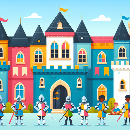Castle Of The Knights Painting Diamond Kit
