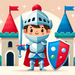 Gallant Knight Adventure Paint By Diamonds Kits