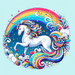 Fantasy Unicorn Dreamscape Diamonded Painting Kits