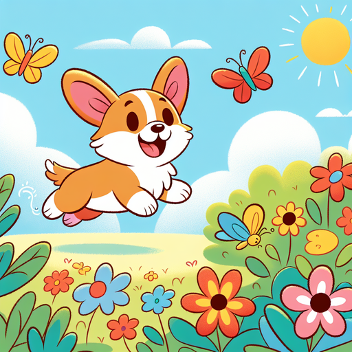 Adorable Corgi DIY Paint By Diamonds