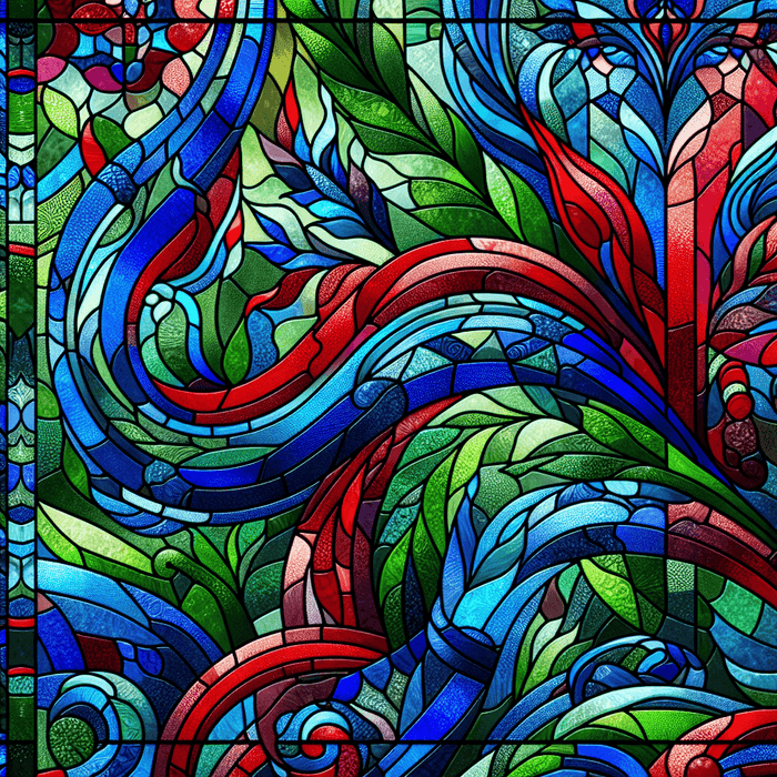 Nature's Stained Glass Paint By Diamonds Art